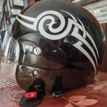 1 Комплект Наклейки на шлем Водонепроницаемая наклейка Светоотражающие наклейки для укладки мотоциклов на шлем