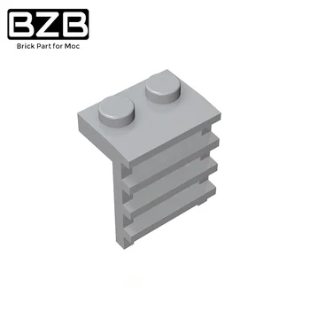 10шт Доска BZB MOC 4175 1x2 с лестницей, Высокотехнологичная модель строительного блока, детские игрушки, поделки из технического кирпича, Лучшие подарки