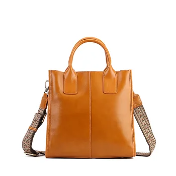 2023 Новая сумка-тоут из натуральной кожи, повседневная универсальная женская сумка, сумка-мешок большой емкости, сумка через плечо для женщин