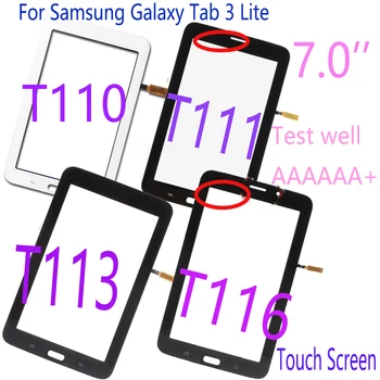 7,0 дюймов Для Samsung Galaxy Tab 3 SM-T110 SM-T111 SM-T113 SM-T116 Сенсорный Экран Дигитайзер Панель T110 T111 T113 T116 ЖК-Дисплей В сборе