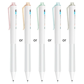 E9LB 0,5 мм Тонкие шариковые ручки-роллеры, прямые жидкие гелевые ручки для письма