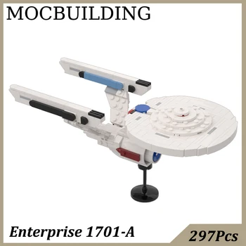 Enterprise NCC1701-модель космического корабля, строительные блоки MOC, Строительные игрушки, Коллекция подарков на день рождения, Рождественские подарки