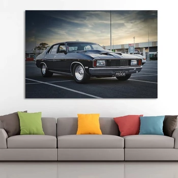 Ford Falcon Muscle Cars Австралийские автомобили Классические плакаты, картины на холсте, декор стен, художественные украшения комнаты