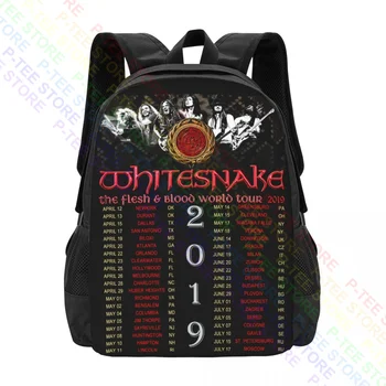 Snake The Flesh Blood World Tour 2019 P-1631Backpack Большая вместительная сумка для покупок в мягкой обложке