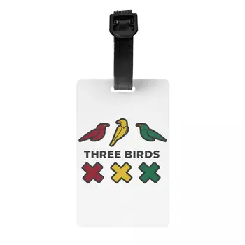 Багажная бирка Ajax Bob Marley Little Birds для чемоданов, идентификационная карточка с именем на обложке