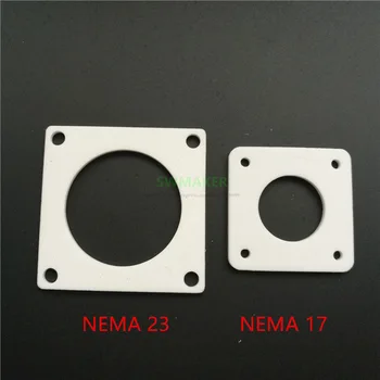 Быстрая доставка 5шт Шаговый двигатель NEMA 17/23 Антивибрационный демпфер из ПТФЭ, виброгаситель, амортизатор для 3D-принтеров Reprap с ЧПУ
