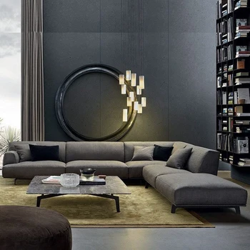 Ведущий поставщик производство высококачественные итальянские секционные модели современный дизайн L образный диван мебельный гарнитур диван для гостиной диван