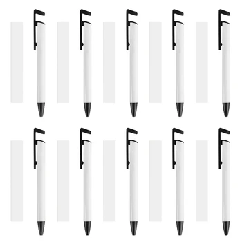 Выдвижная шариковая ручка с термоусадочной пленкой, сублимационные ручки, пустая шариковая ручка с теплопередачей для ручек с полной печатью