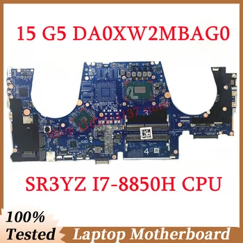 Для HP ZBook 15 G5 DA0XW2MBAG0 С материнской платой SR3YZ I7-8850H CPU SR40E Материнская плата Ноутбука 100% Полностью Протестирована, Работает хорошо