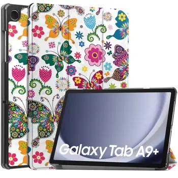 Для Samsung Galaxy Tab A9 SM-X110 Plus X210 S7 S8 S9 FE Plus T870 X700 X710 T970 T730 X800 X810 X510 X610 X900 X910 Чехол Funda 