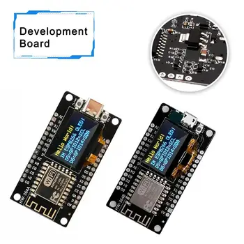 Для Платы разработки ESP8266 С OLED-дисплеем 0,96 дюйма, Модуль Драйвера CH340 Для Arduino IDE / Micropython Programming B6W0