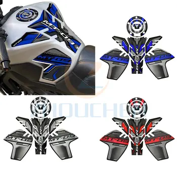 Защита бака мотоцикла Наклейки Fueltank Moto для Yamaha MT 09 MT09 2014 2021 2022 Наклейки Аксессуары Модифицированные Детали