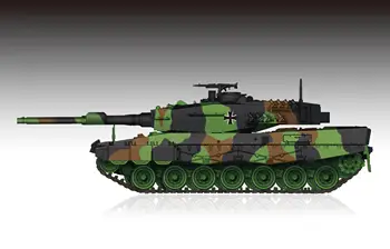 Комплект модели Trumpeter 07190 в масштабе 1/72 немецкой модели Leopard2A4 MBT