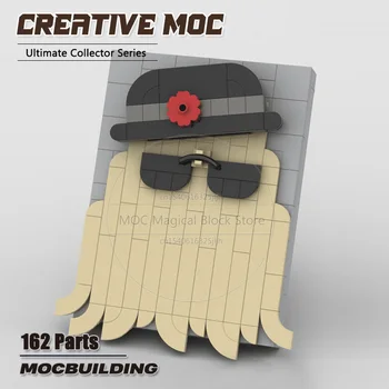 Креативное изображение MOC Cousin, строительные блоки, Интересная модель, технология сборки своими руками, Кирпичи, игрушки-головоломки, подарки для детей