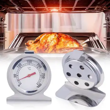 Кухонные термометры для духовки 300 ° C с циферблатом для пищевых продуктов и мяса из нержавеющей стали, мини-термометр для измерения температуры выпечки, инструмент для бытовых принадлежностей