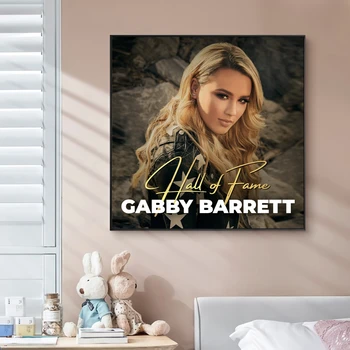 Обложка музыкального альбома Gabby Barrett, плакат на холсте, рэп-звезда, поп-рок-певица, настенная живопись, художественное оформление (без рамки)