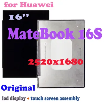 Оригинальный 16-дюймовый для Huawei MateBook 16S CREF-16 ЖК-дисплей с Сенсорным экраном в сборе 2520x1680 LCD IPS 30 контактов 60 Гц Экран