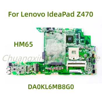 Подходит для ноутбука Lenovo IdeaPad Z470 материнская плата DA0KL6MB8G0 с графическим процессором GT 540M HM65 100% Протестирована, Полностью Работает