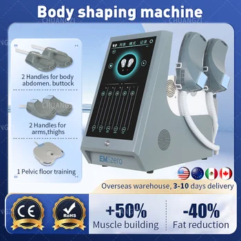 Профессиональная Ems zero NEO RF Машина 2024 EM Body Slim Muscle Stimulation EMSZERO Sculpt Therapy Hiemt Для Похудения 6500W