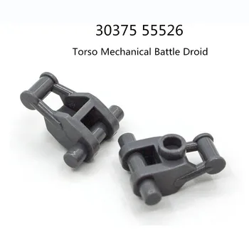 Строительные блоки 30375 55526 с торсом механического боевого дроида Объемная модульная игрушка GBC для высокотехнологичного детского подарка MOC