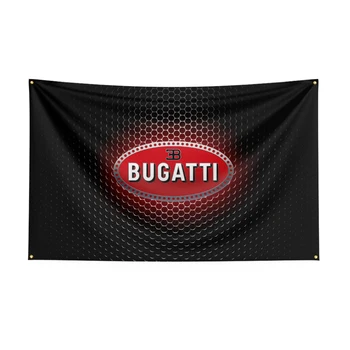 флаг гоночного автомобиля 3x5 Fts Bugattis для декора