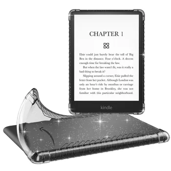 Чехол MoKo для 6,8-дюймовых Kindle Paperwhite (11-е поколение-2021) и Kindle Paperwhite Signature Edition, ультрапрозрачная мягкая кожа из ТПУ